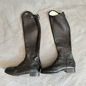 Women’s Tuffrider Belmont Dress leather riding boots size XS 6.5